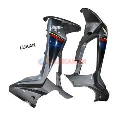 Cặp nhựa bững cánh yếm ngoài xe FUTURE X 125.... Xám zin chính hãng