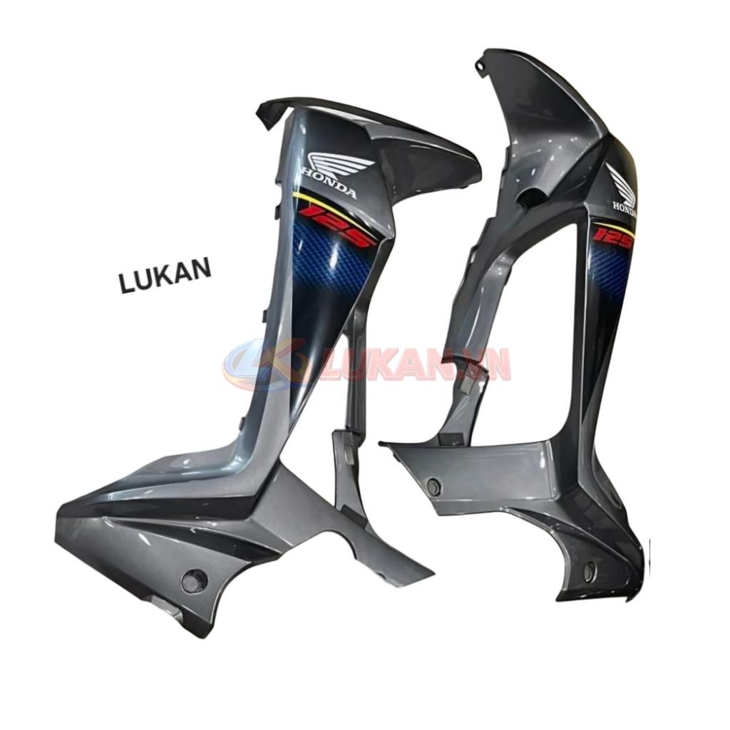 Cặp nhựa bững cánh yếm ngoài xe FUTURE X 125.... Xám zin chính hãng