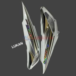 Cặp nhựa ốp võ thân sườn xe FUTURE NEO 125... Trắng zin Honda