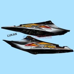 Cặp nhựa ốp thân sườn xe WAVE RSX 100... Đen trắng zin