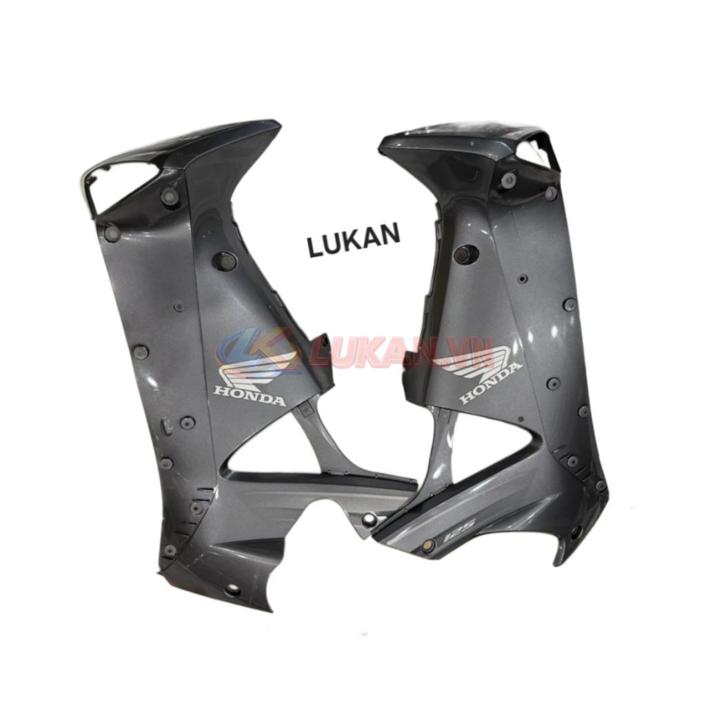 Cặp nhựa bửng cánh yếm trong xe FUTURE NEO 125... Xám zin chính hãng - Ảnh 6