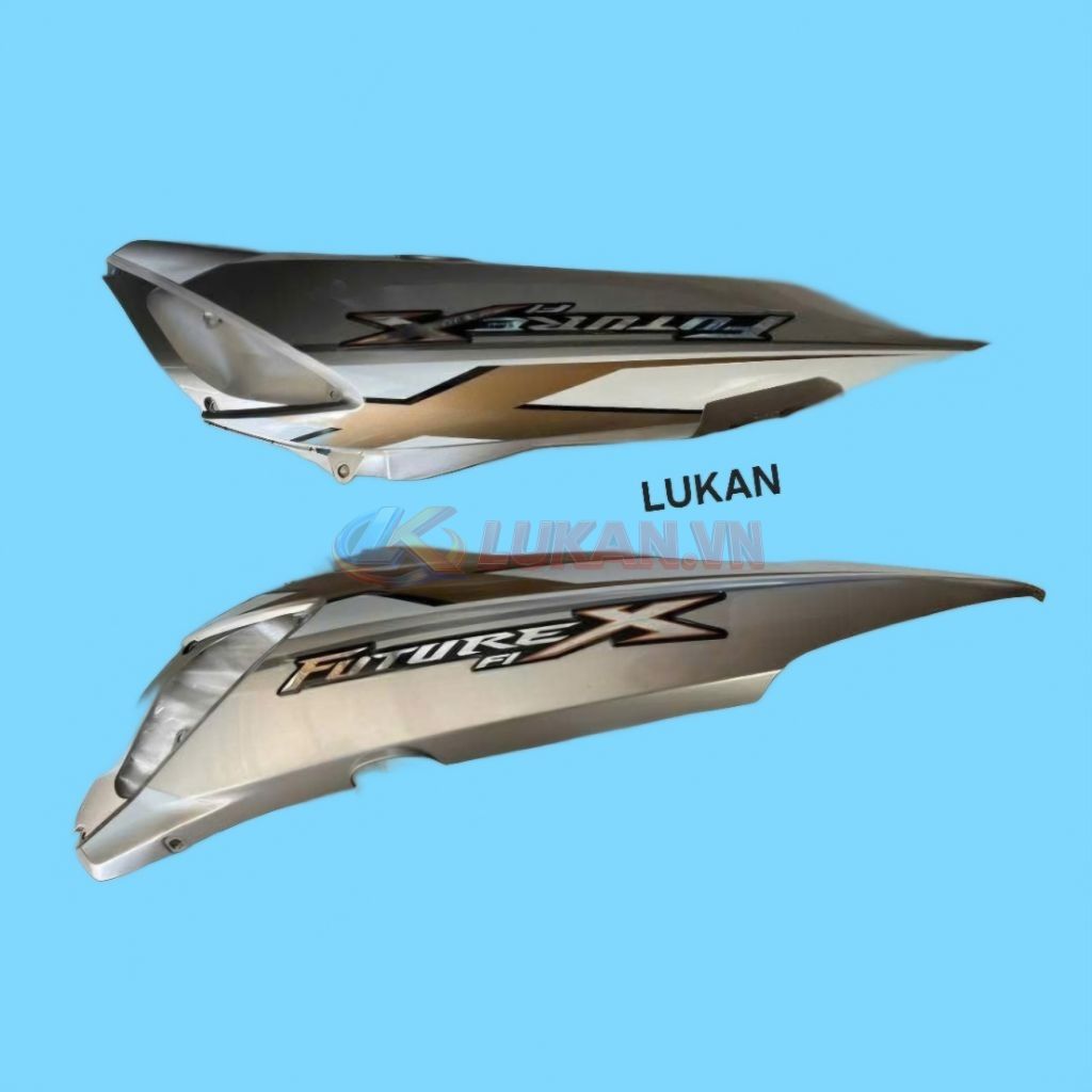 Cặp nhựa ốp thân sườn xe FUTURE X 125.... Bạc zin chính hãng