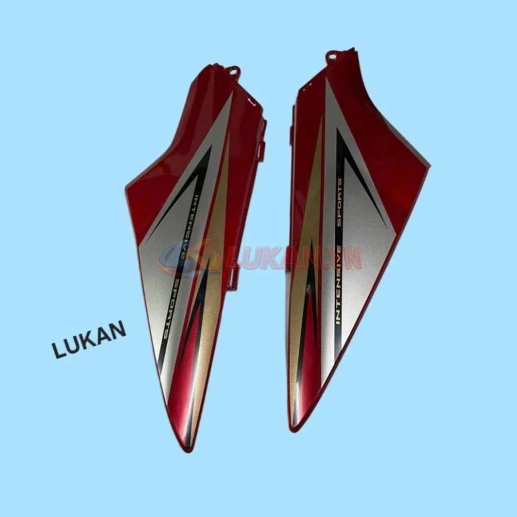 Cặp nhựa ốp bụng, cốp dưới xe FUTURE NEO 125... Đỏ zin chính hãng - Ảnh 3