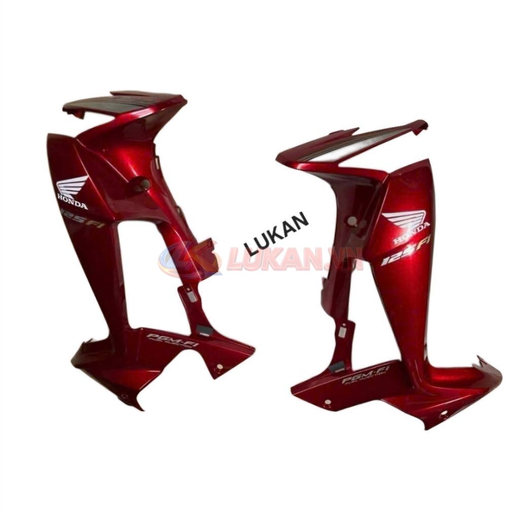 Cặp nhựa bững cánh yếm xe FUTURE X 125.... Đỏ zin chính hãng - Ảnh 3