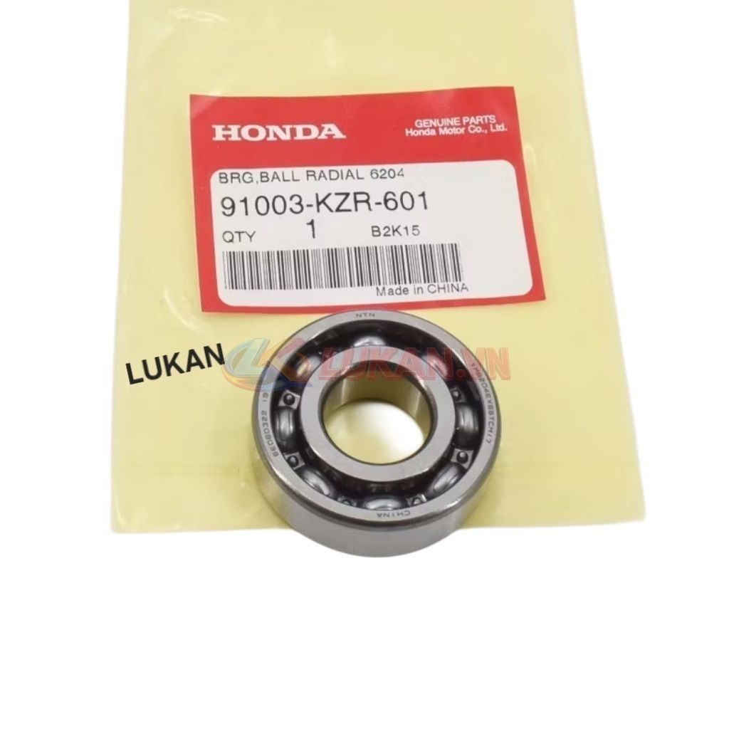 Vòng bi, bạc đạn xe máy 6204... zin chính hãng 91003-KZR-602