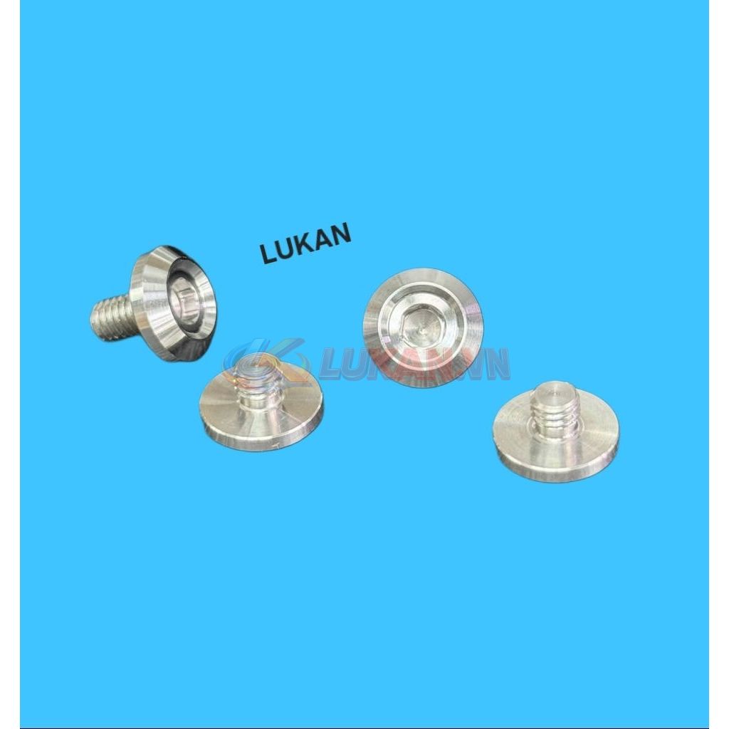 Bộ 4 ốc inox CNC bắt hộp xích, sên cacte xe DREAM, WAVE, FUTURE.... - Ảnh 4