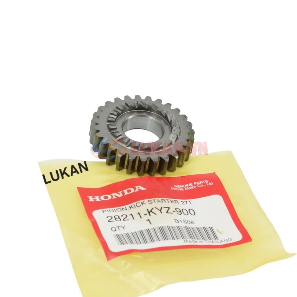 Bánh răng, trượt nhông giò đạp khởi động FUTURE 2, NEO, LED, WAVE 125... 27T zin 28211-KYZ-900, KPH-900 - Ảnh 3