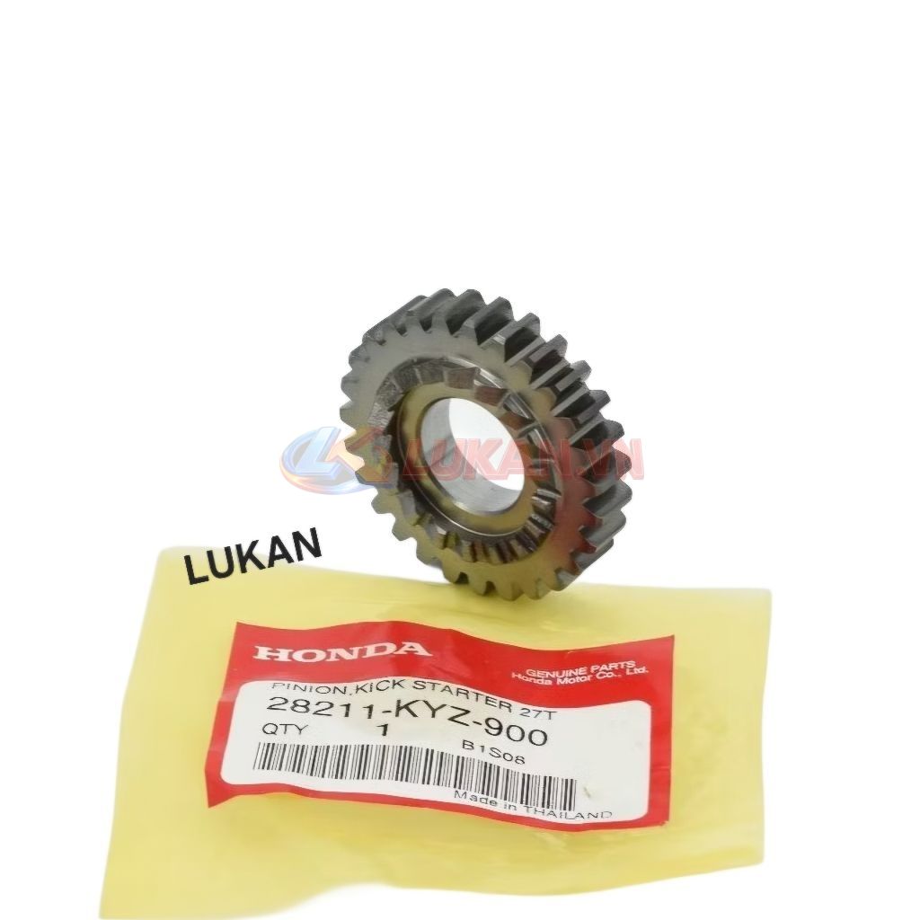 Bánh răng, trượt nhông giò đạp khởi động FUTURE 2, NEO, LED, WAVE 125... 27T zin 28211-KYZ-900, KPH-900 - Ảnh 5