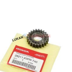 Bánh răng, nhông trượt giò đạp khởi động WAVE S110, RSX, BLADE, A110.... zin 28211-KWW-740