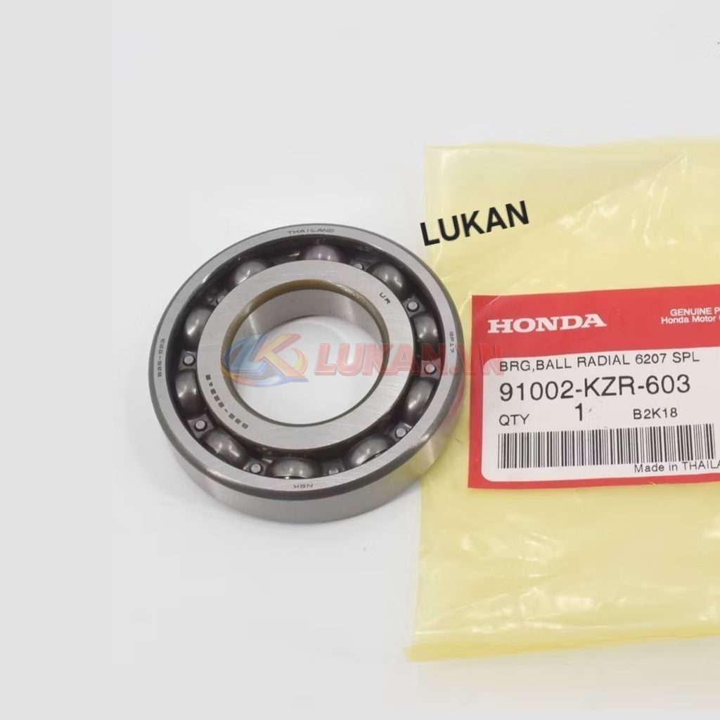 Vòng bi, bạc đạn xe máy 6207... zin chính hãng 91002-KZR-602, 91002-KGH-901 - Ảnh 4