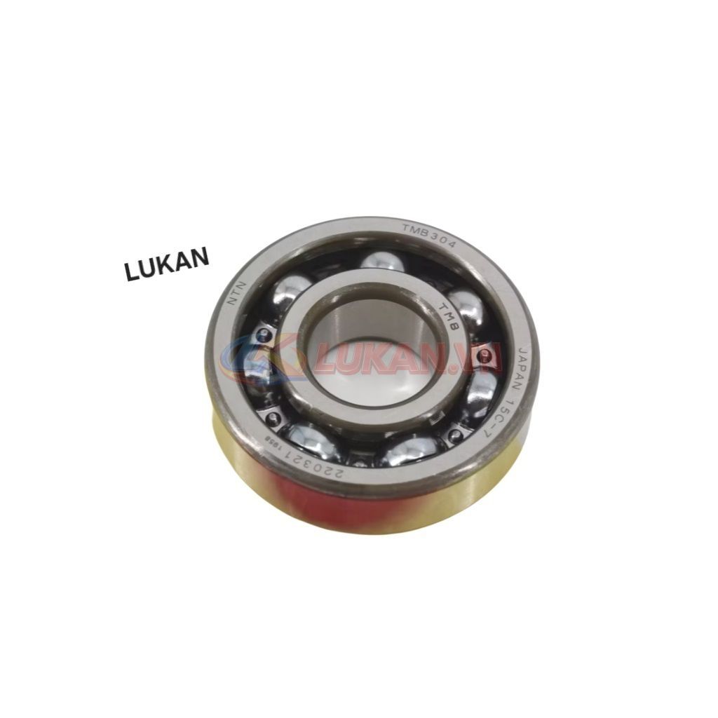 Vòng bi, bạc đạn dên trục khuỷu DREAM, WAVE, FUTURE... 6304 zin 91001-GF6-004, GS4-760 - Ảnh 2