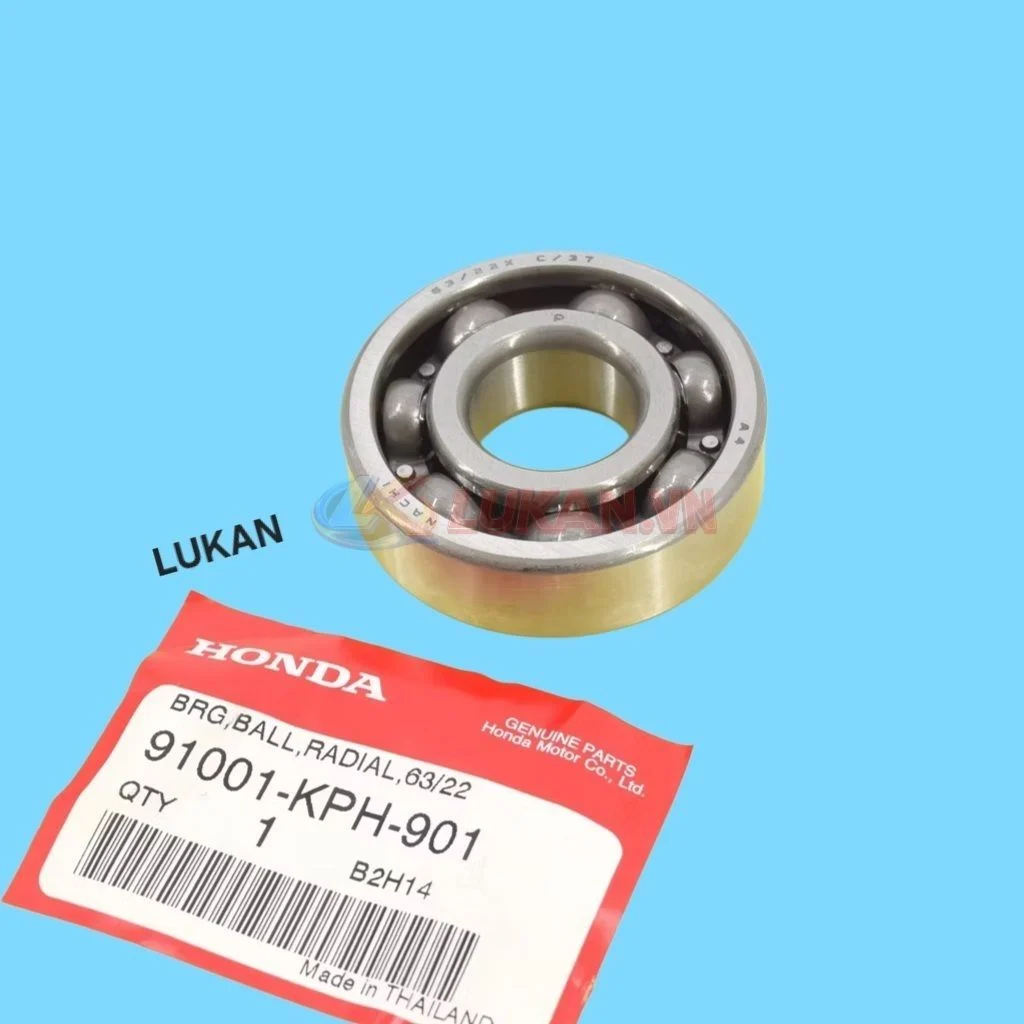 Vòng bi, bạc đạn dên trục khuỷu, biên FUTURE 2, NEO, MẬP, LED, WAVE 125.... 63/22 zin 91002-KPH-902 - Ảnh 2