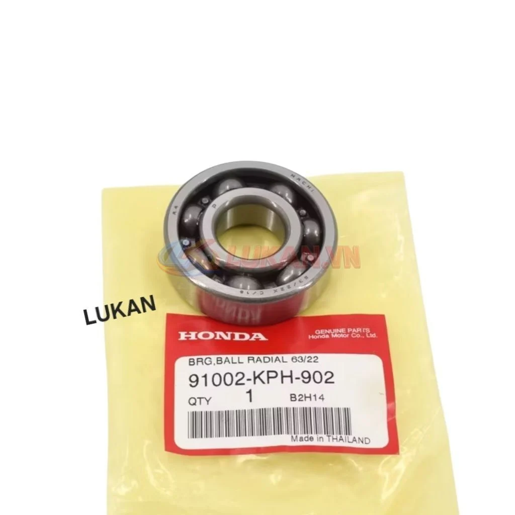 Vòng bi, bạc đạn dên trục khuỷu, biên FUTURE 2, NEO, MẬP, LED, WAVE 125.... 63/22 zin 91002-KPH-902 - Ảnh 4