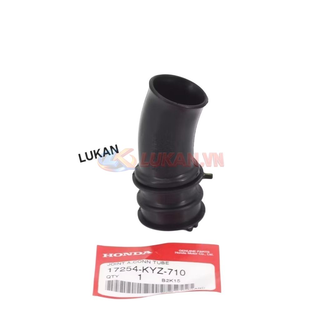 Ống co cao su, cổ hút gió trên xe FUTURE MẬP, LED 125... zin 17254-KYZ-710 - Ảnh 2