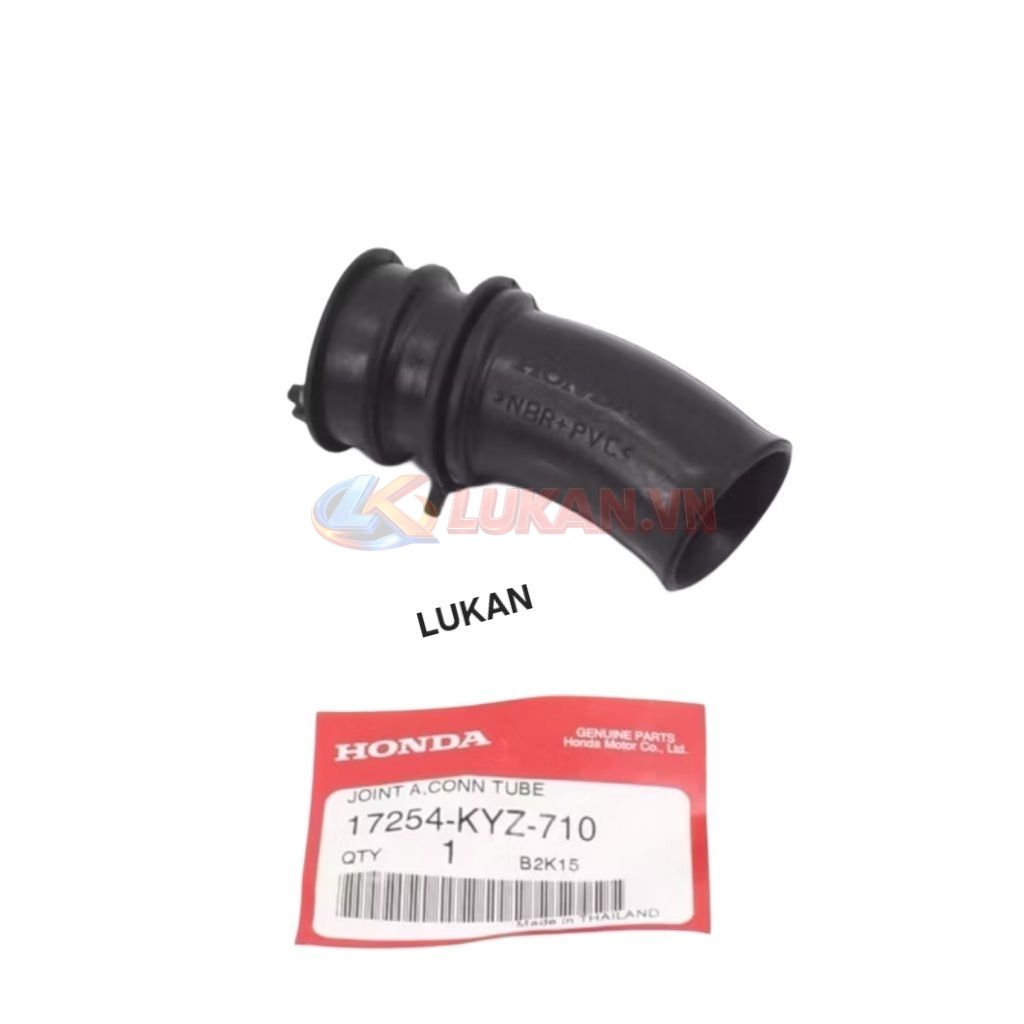 Ống co cao su, cổ hút gió trên xe FUTURE MẬP, LED 125... zin 17254-KYZ-710 - Ảnh 3