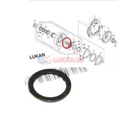 Đệm phẳng, lông đền chuông nồi côn 3 càng WAVE S110, RSX, BLADE, A110.... 17x23x1,5 zin 90433-KWB-601