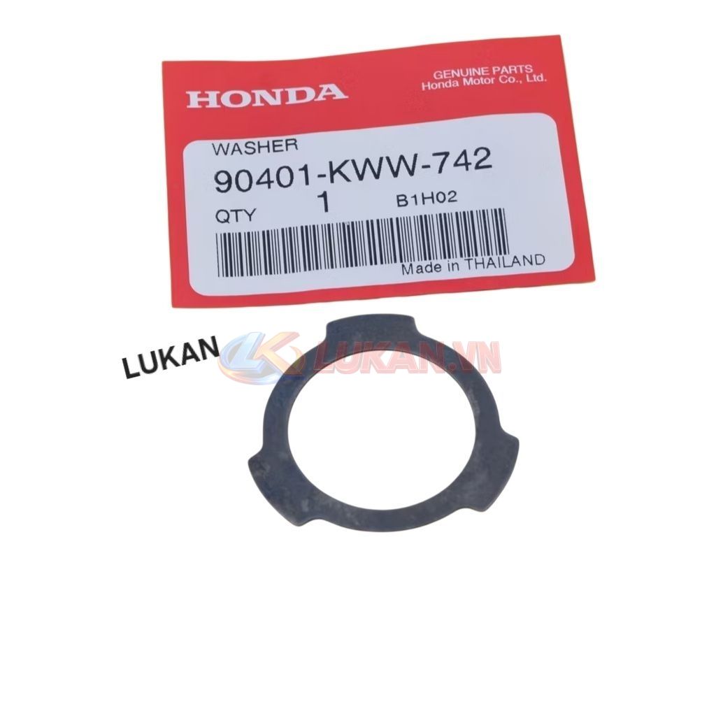 Đệm chặn chuông bố ba càng WAVE S110, RSX, BLADE, A110.... zin 90401-KWW-742 - Ảnh 4