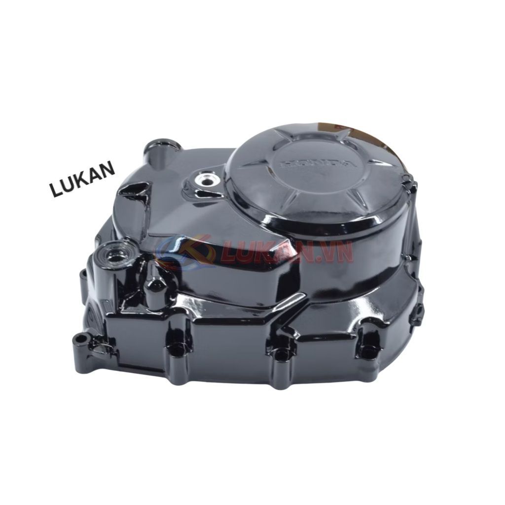 Lốc máy phải, nắp nồi côn ly hợp xe WAVE S110, RSX.... Đen zin 11330-KWB-600 - Ảnh 2