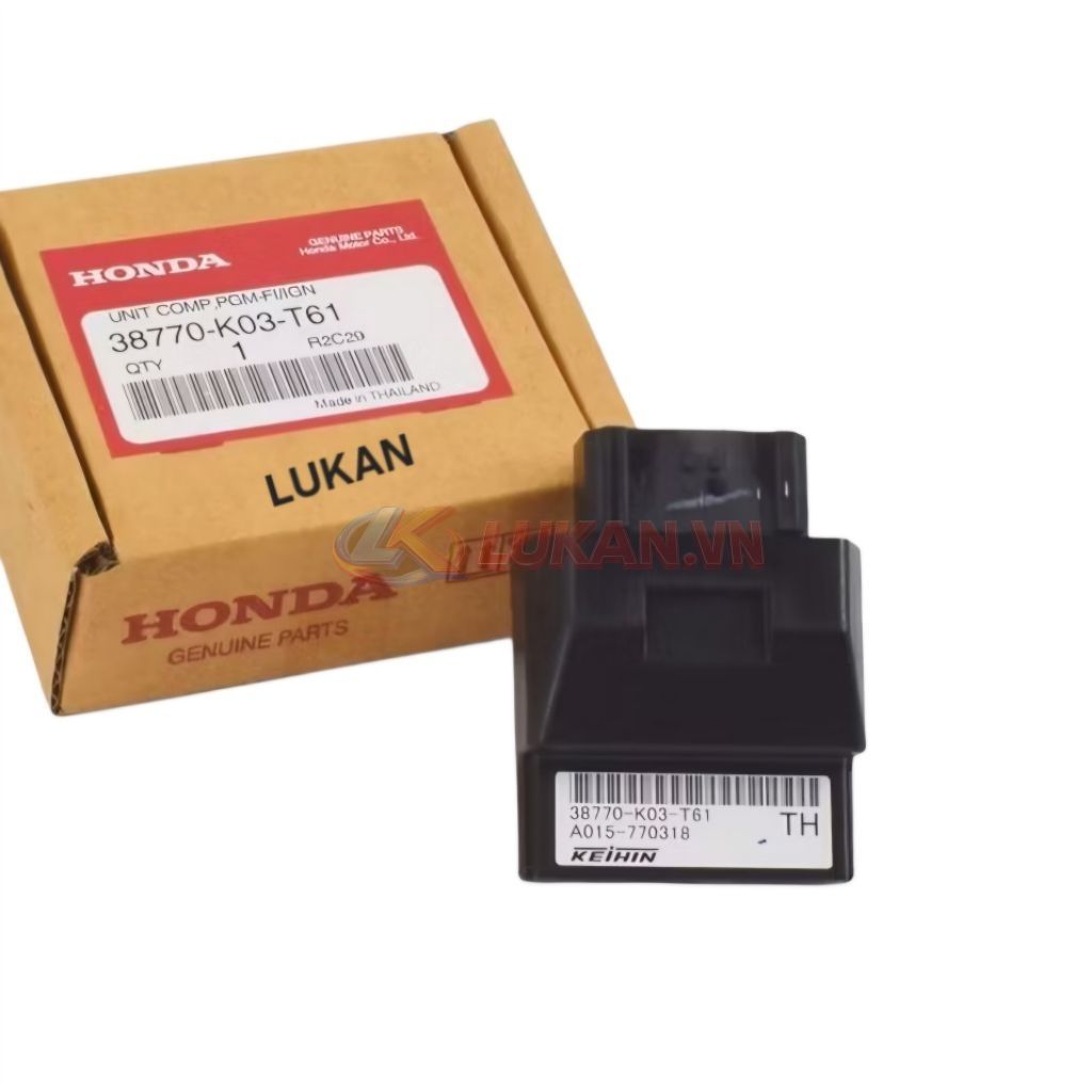 Cục IC, ECU đánh lửa điện xe WAVE RSX 110 Fi... zin 38770-K03-T61 - Ảnh 4