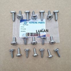 Bộ 19 ốc inox, vít bắt nhựa dàn áo CNC xe WAVE, FUTURE, WINNER....