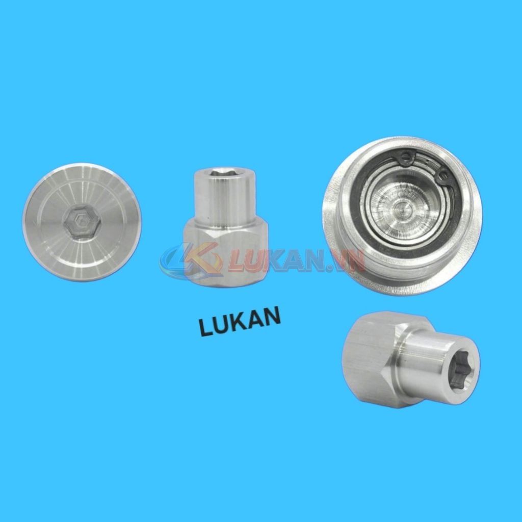 Ốc CNC chống gãy cốt dên, vô lăng xe WINNER, SONIC, CBR 150... luôn bạc đạn - Ảnh 3