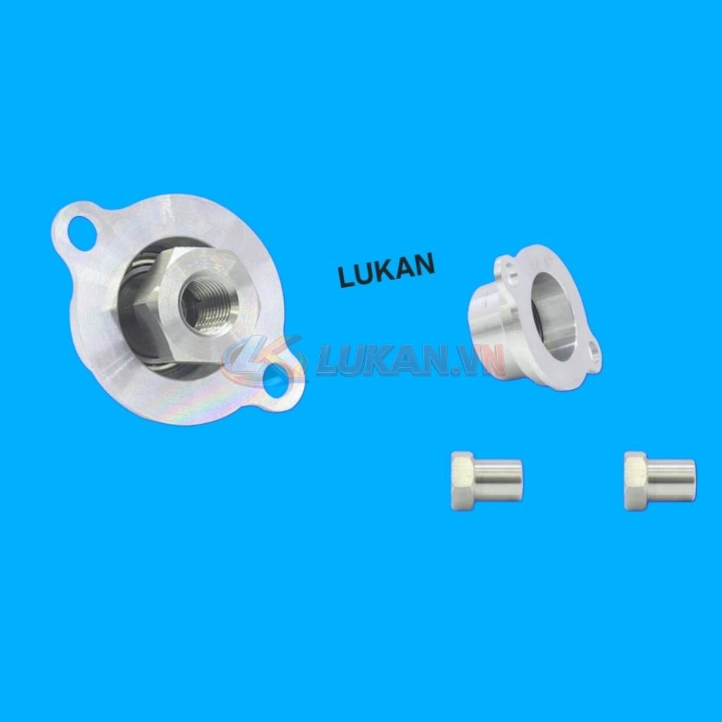 Ốc CNC chống gãy cốt dên, vô lăng xe DREAM, WAVE... có bạc đạn định tâm - Ảnh 2