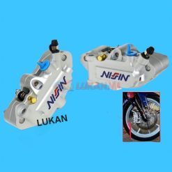 Cụm heo dầu NISSIN 4 pist, thắng phanh đĩa xe WAVE, FUTURE, WINNER.... Bạc