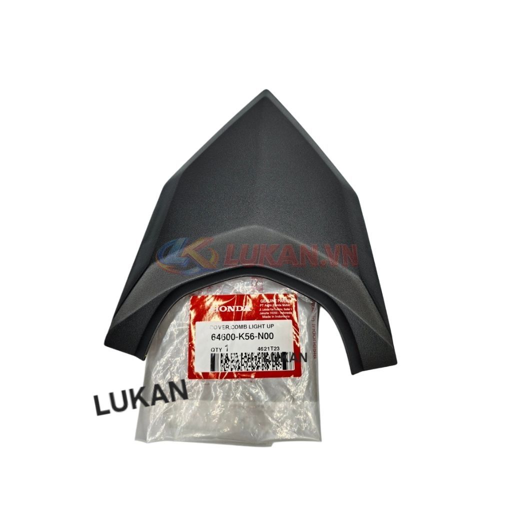 Nắp ốp võ nhựa đuôi rùa xe SONIC 150.... Đen nhám 64600-K56-N00 - Ảnh 3