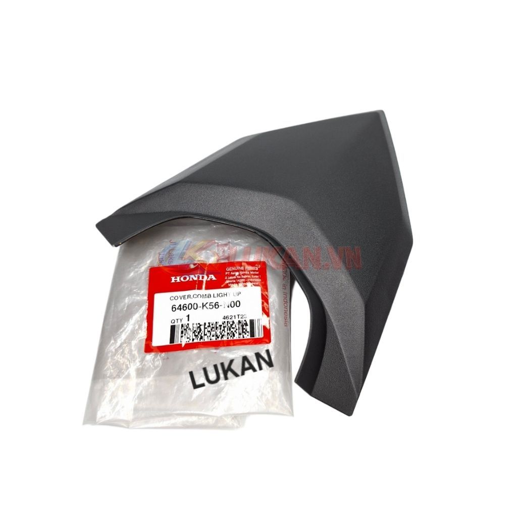 Nắp ốp võ nhựa đuôi rùa xe SONIC 150.... Đen nhám 64600-K56-N00 - Ảnh 4