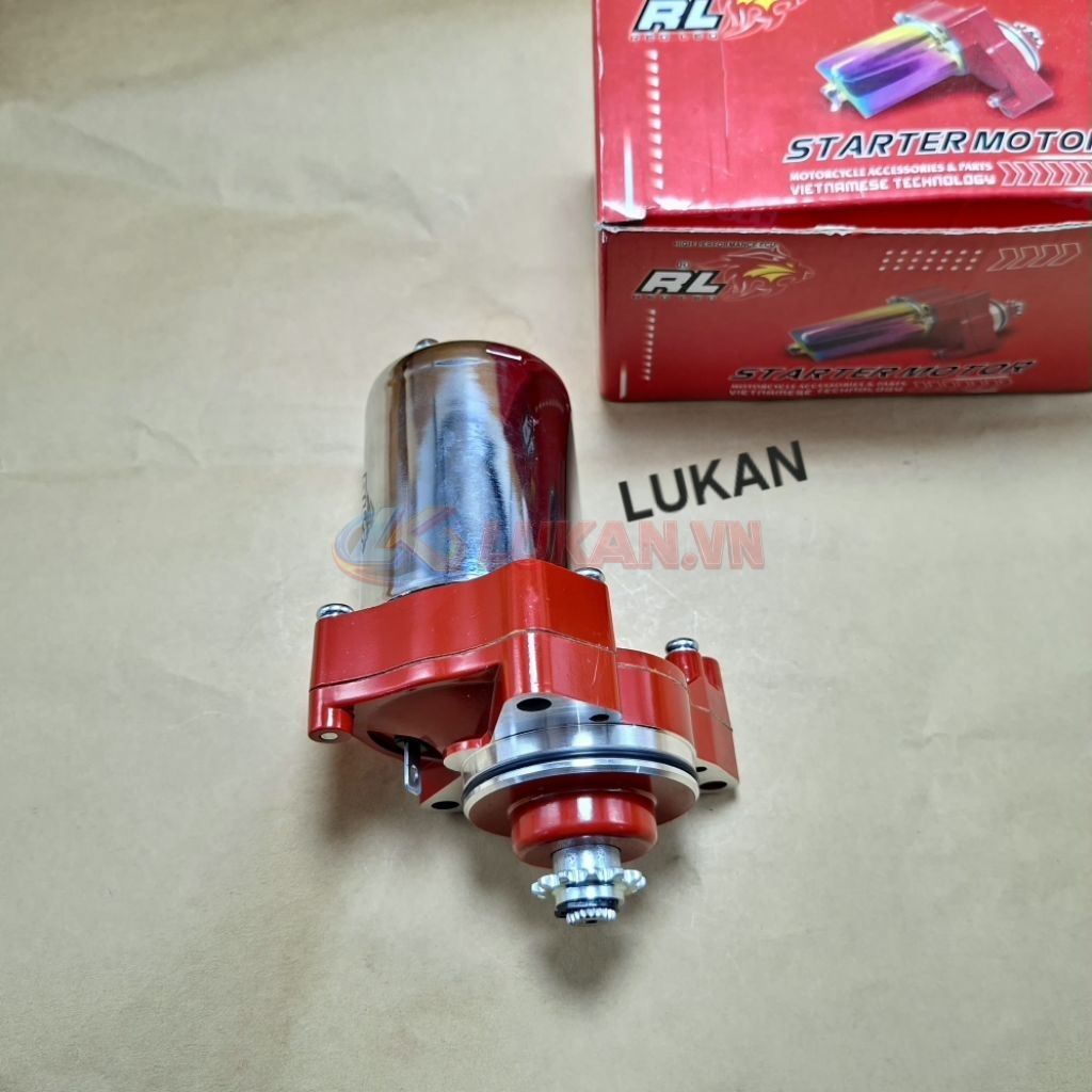 Củ motor đề khởi động độ mẫu lớn xe DREAM, WAVE.... Redleo - Ảnh 8