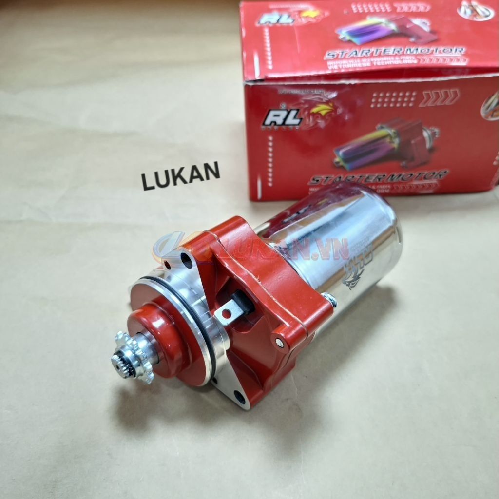 Củ motor đề khởi động độ mẫu lớn xe DREAM, WAVE.... Redleo - Ảnh 3