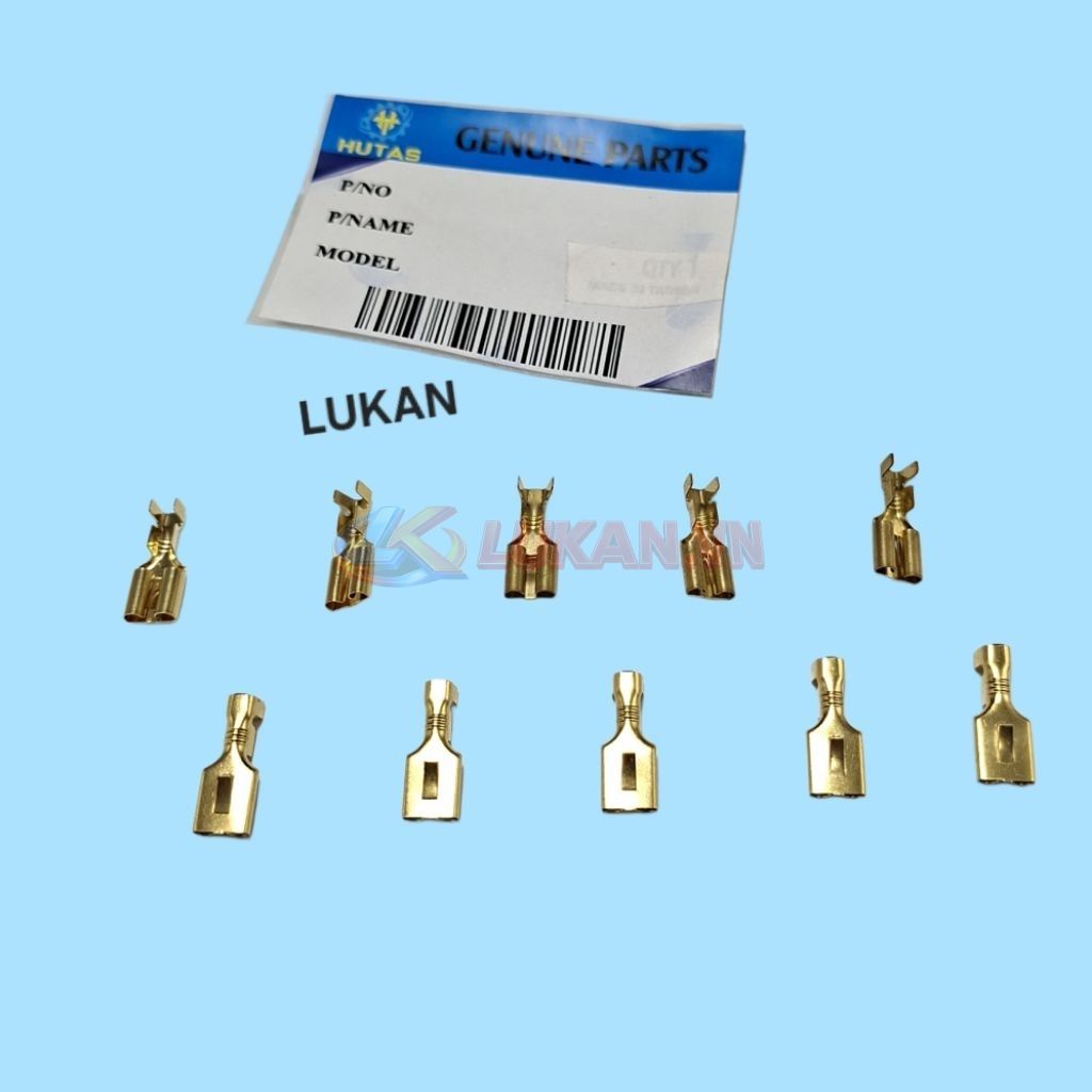 10 Đầu cos bấm dây điện giắc đôi lớn DREAM, WAVE, FUTURE.... - Ảnh 2