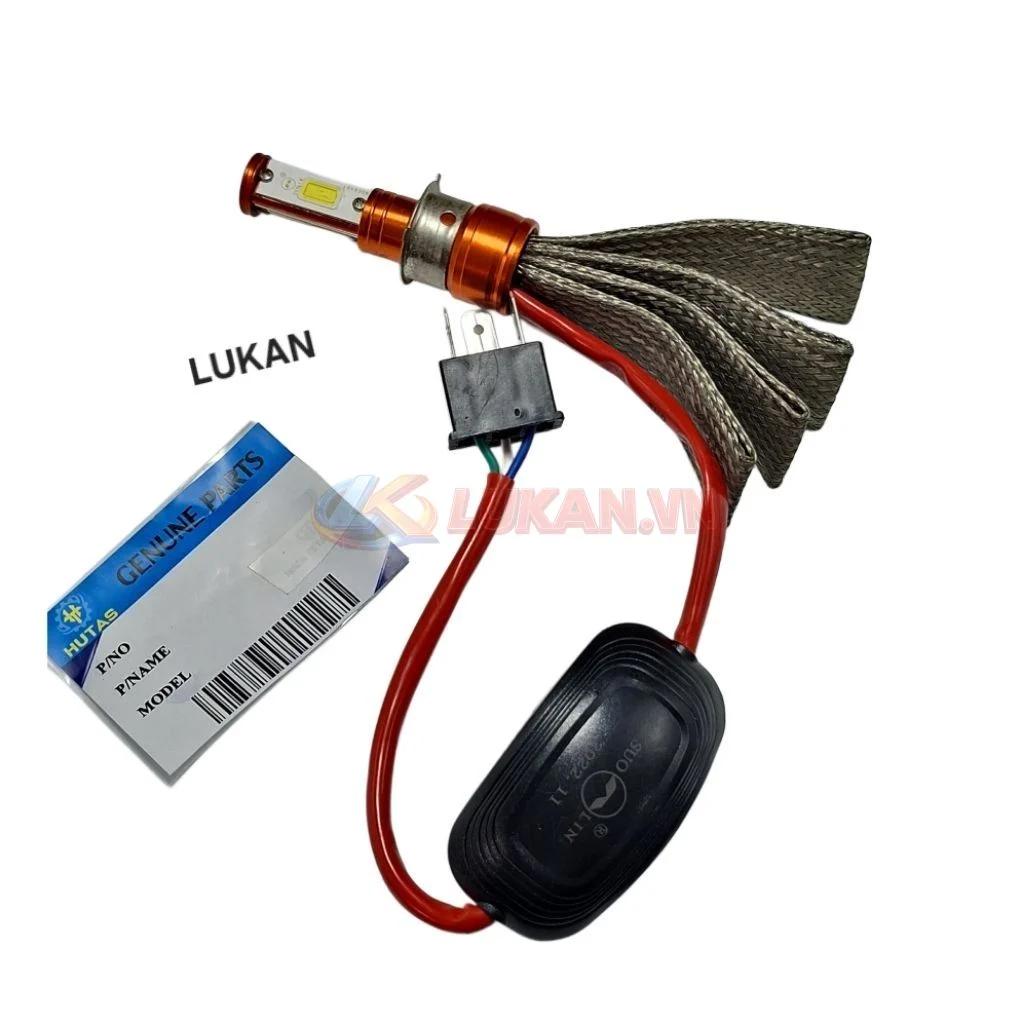 Bóng đèn pha led chân M5 xe DREAM, WAVE, FUTURE 1.... lưới tản nhiệt - Ảnh 2