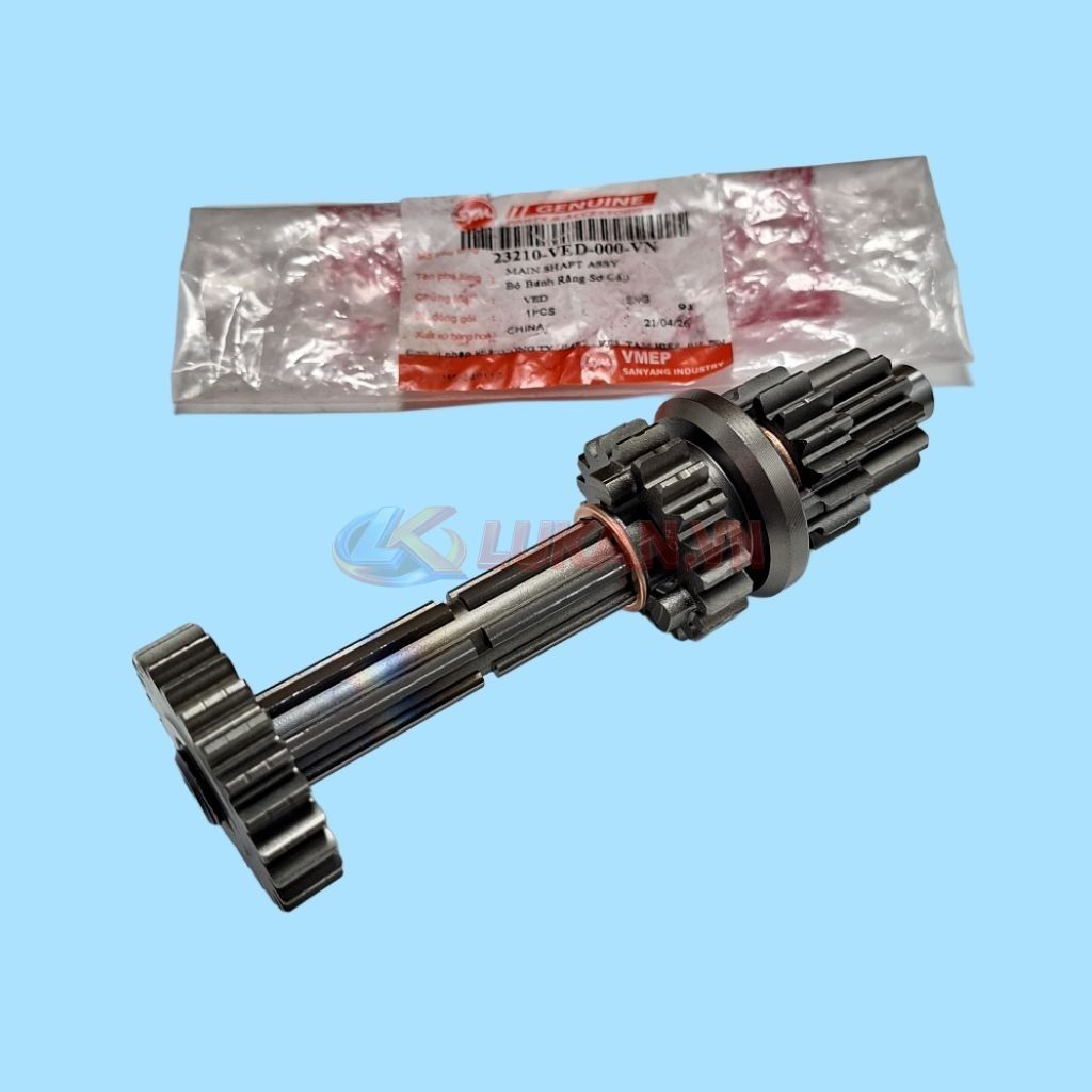 Bộ bánh răng, nhông số cốt nồi sơ cấp zin SYM xe DREAM, WAVE, FUTURE 1.... 23210-VED-000-VN - Ảnh 2