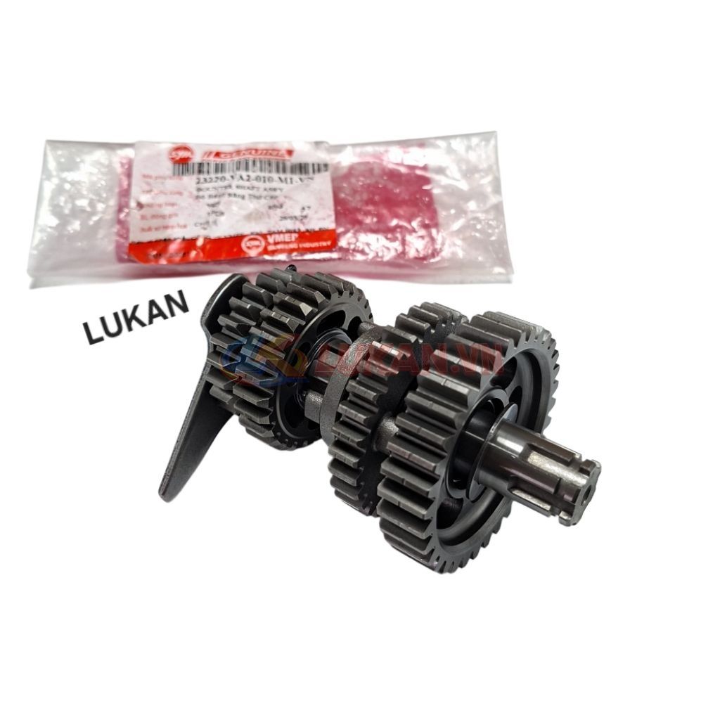Bộ bánh răng, nhông số cốt tải thứ cấp zin SYM xe DREAM, WAVE, FUTURE 1.... 23220-VA2-010-M1-VN - Ảnh 2