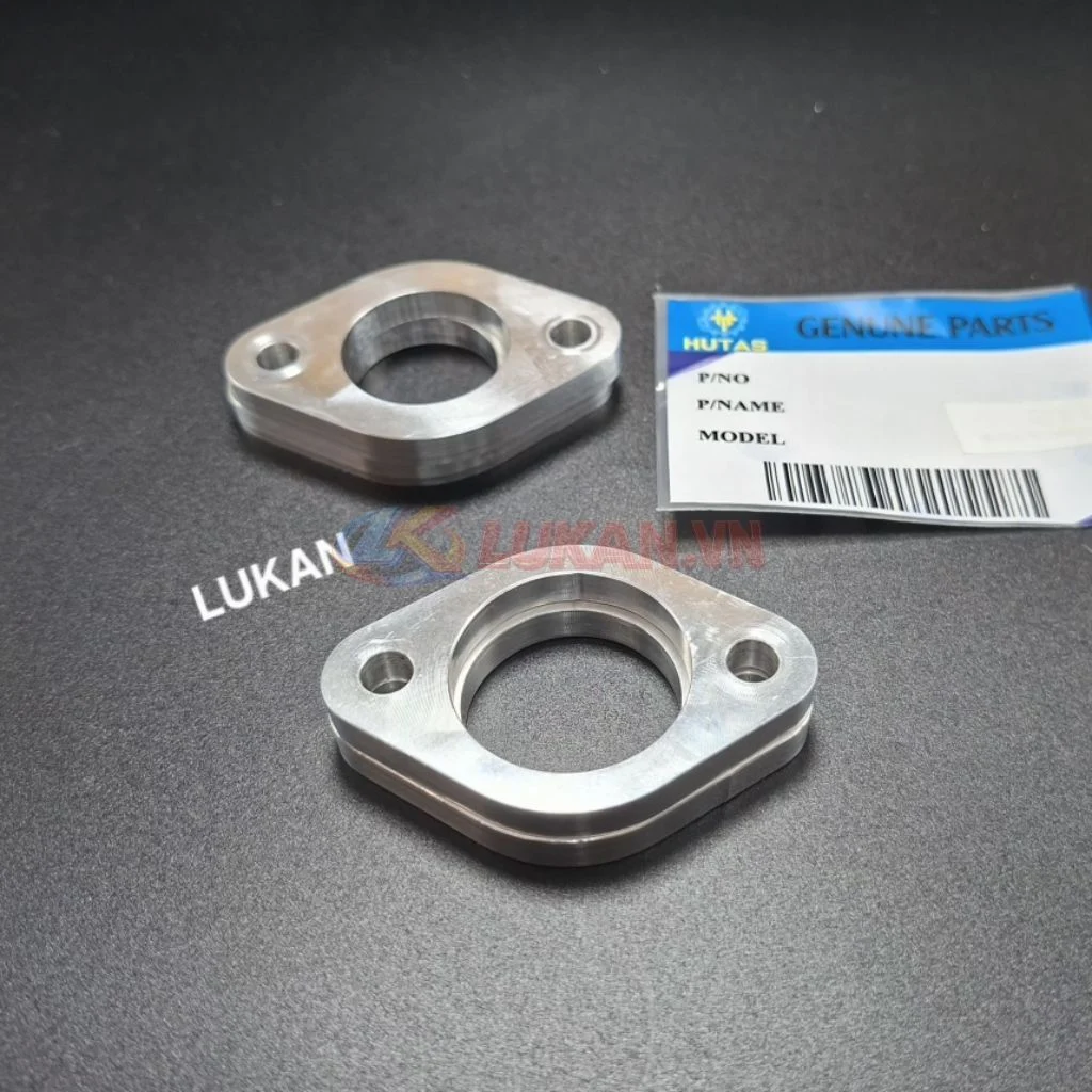Thớt 6 ly CNC đôn co xăng xe DREAM, WAVE..... 24, 26, 28, 30mm - Ảnh 4