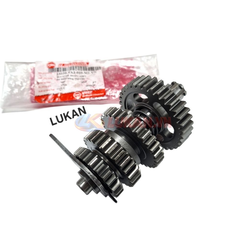 Bộ bánh răng, nhông số cốt tải thứ cấp zin SYM xe DREAM, WAVE, FUTURE 1.... 23220-VA2-010-M1-VN - Ảnh 4