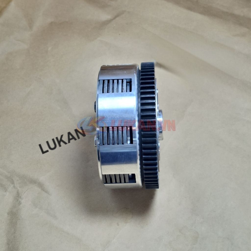 Bộ nồi côn sau 6 lá bố Redleo, chuồng heo CNC xe DREAM, WAVE.... 5 lò xo - Ảnh 7