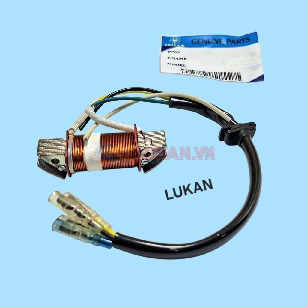 Cục mopin phát điện, giắc dây đèn xe 67..... cuộn đồng - Ảnh 3